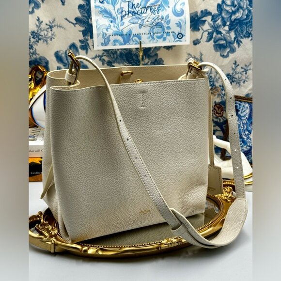 🆕 OROTON 🧿 NOWT Margot Hobo Shoulder Bag, Ivory - Picture 11 of 16